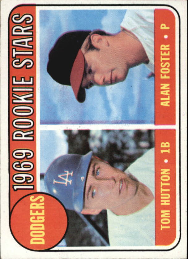 1969 Topps #266 Rookie Stars/Tom Hutton/Alan Foster RC