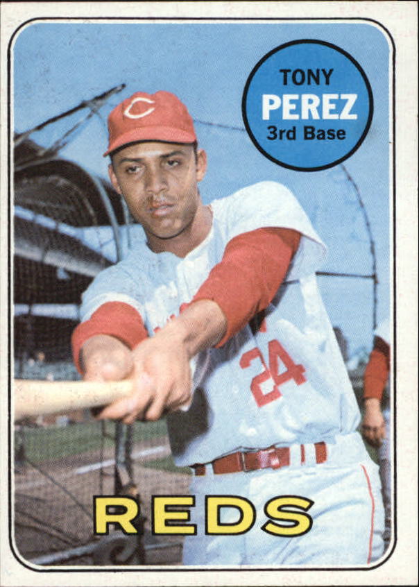 1969 Topps #295 Tony Perez