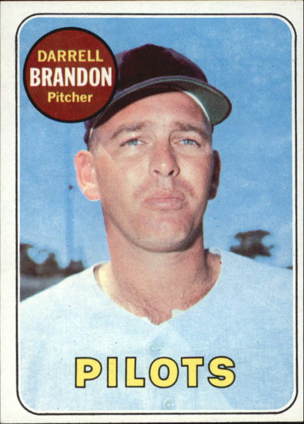 1969 Topps #301 Darrell Brandon
