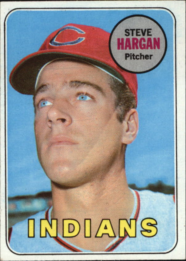 1969 Topps #348 Steve Hargan