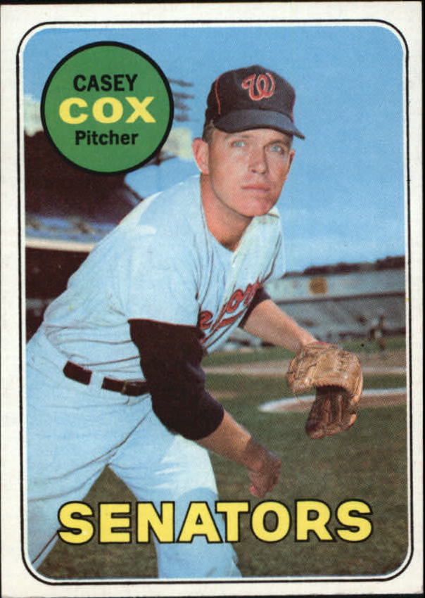 1969 Topps #383 Casey Cox