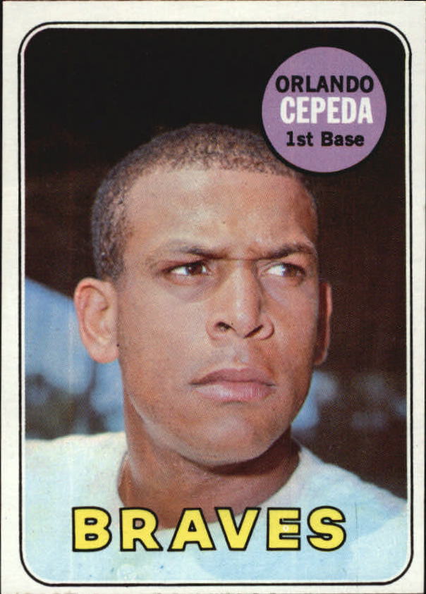 1969 Topps #385 Orlando Cepeda