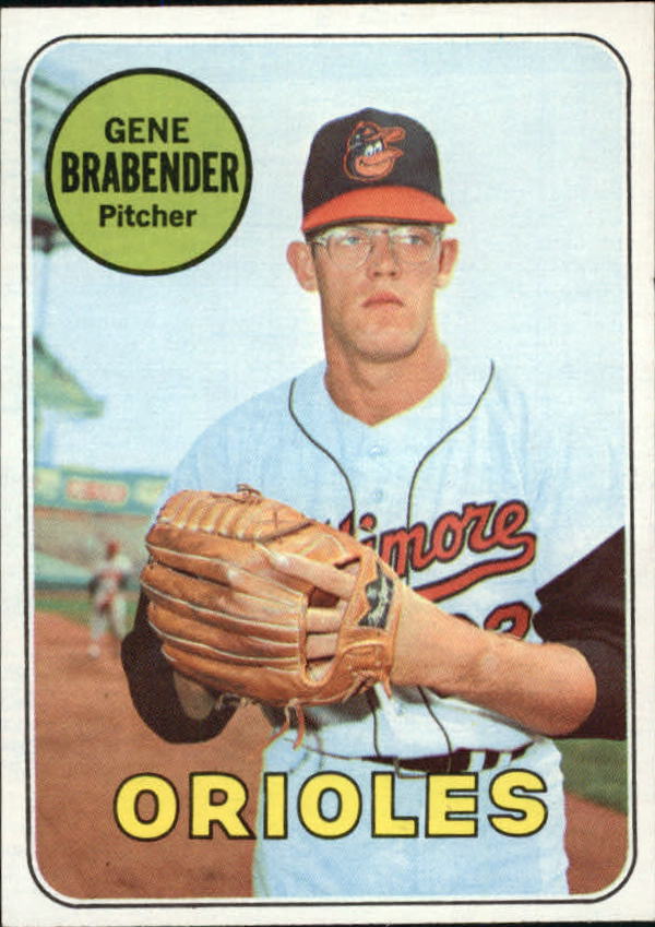 1969 Topps #393 Gene Brabender