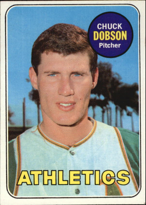 1969 Topps #397 Chuck Dobson