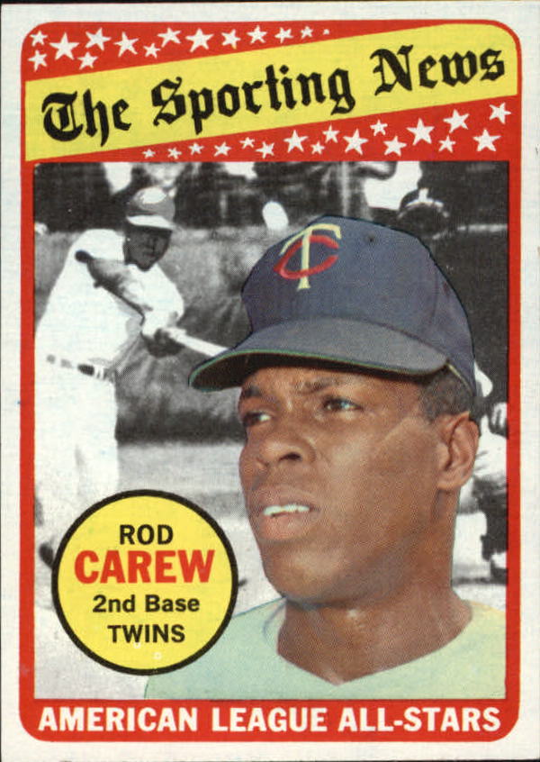 1969 Topps #419 Rod Carew AS