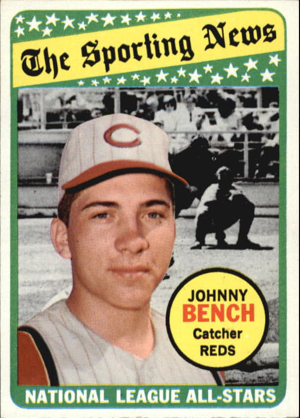 1969 Topps #430 Johnny Bench AS