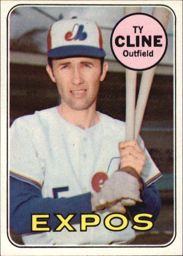 1969 Topps #442 Ty Cline