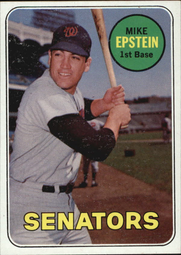 1969 Topps #461A Mike Epstein