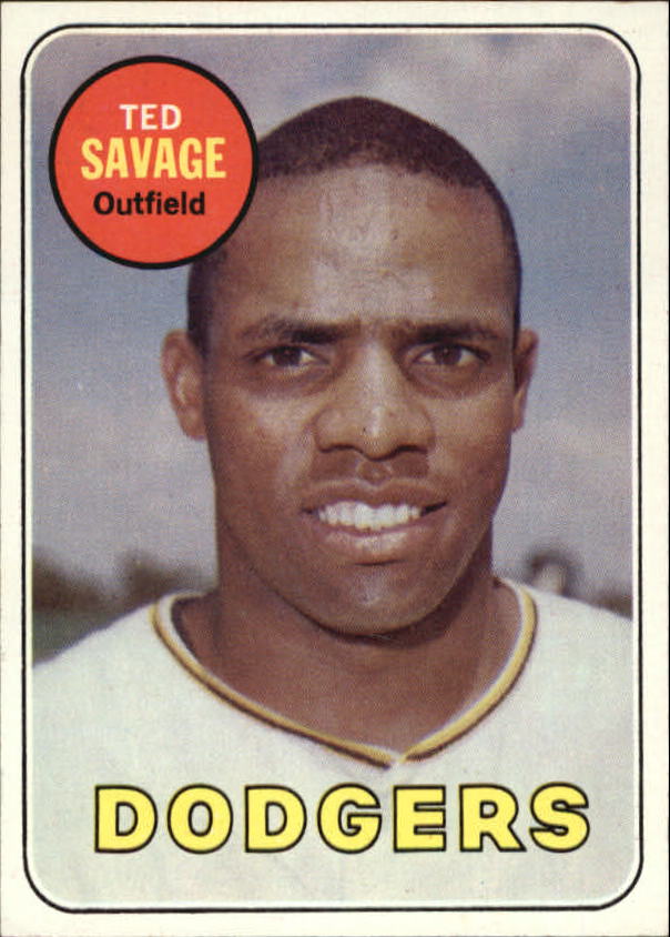 1969 Topps #471A Ted Savage