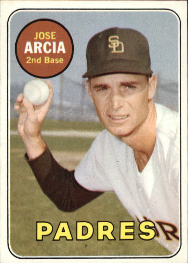 1969 Topps #473A Jose Arcia