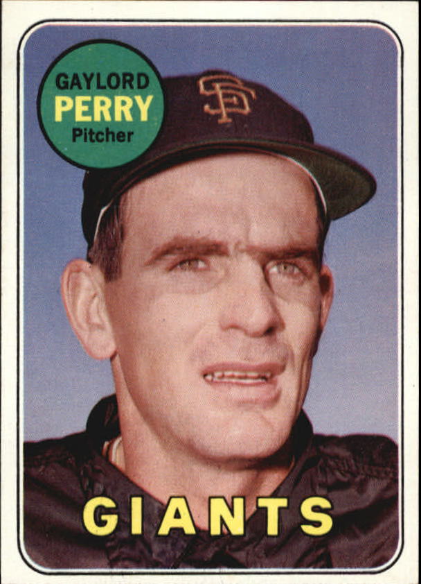 1969 Topps #485A Gaylord Perry