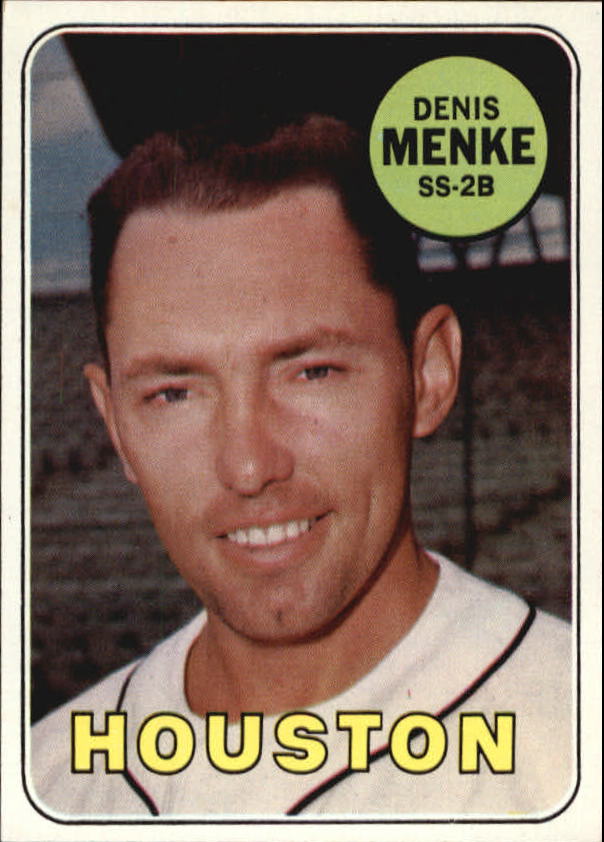 1969 Topps #487 Denis Menke