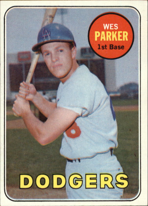 1969 Topps #493A Wes Parker