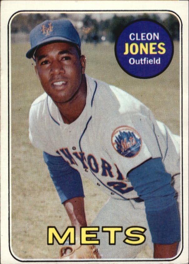 1969 Topps #512 Cleon Jones
