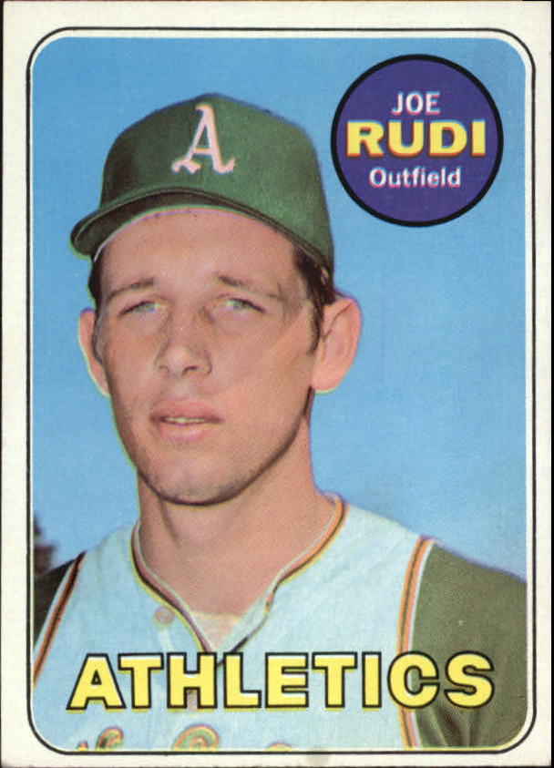 1969 Topps #587 Joe Rudi RC