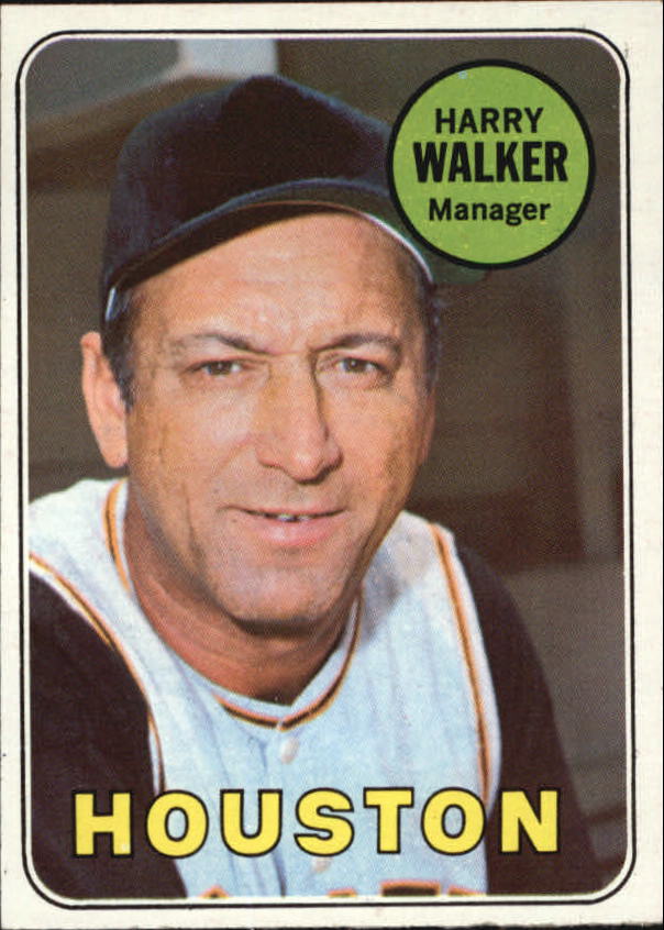 1969 Topps #633 Harry Walker MG