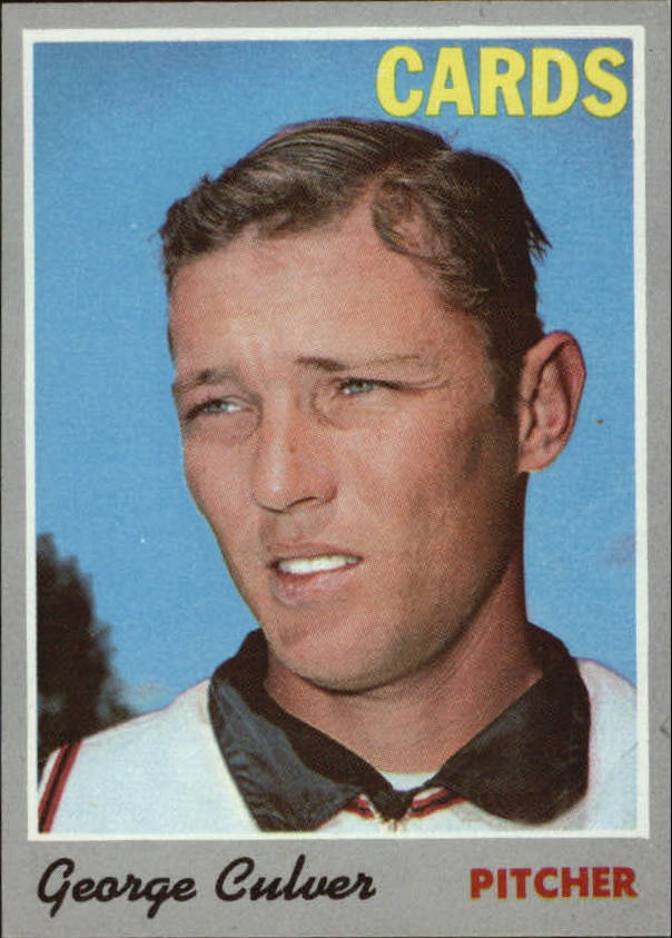 1970 Topps #92 George Culver