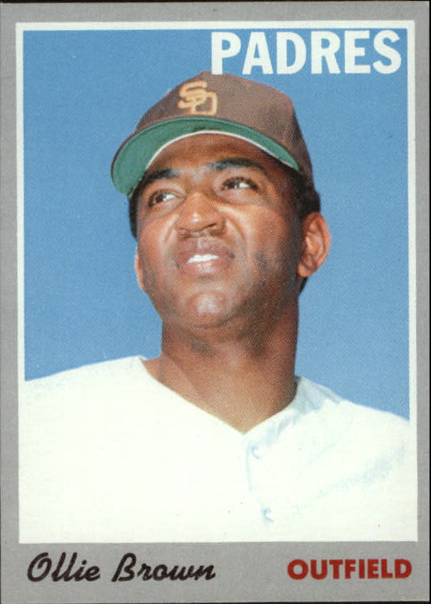 1970 Topps #130 Ollie Brown