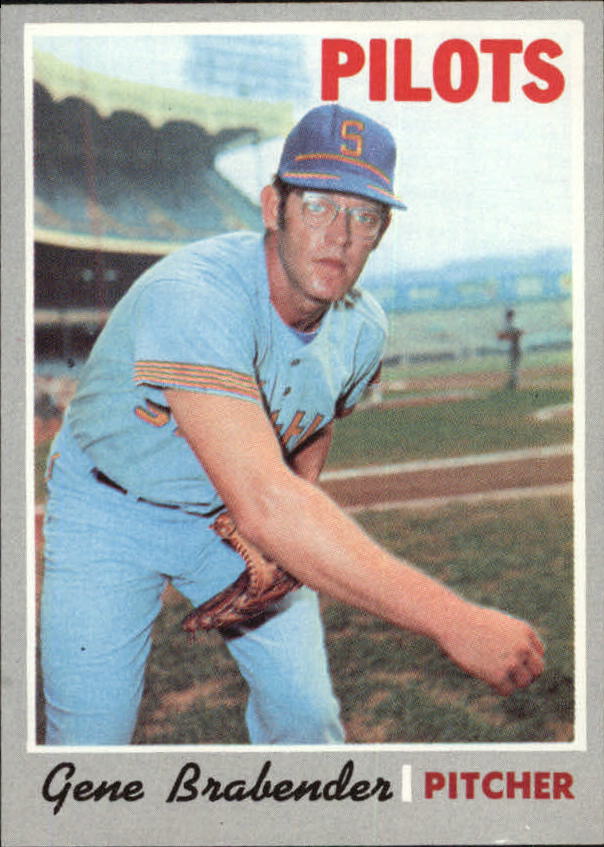 John O'Donoghue autographed 1970 Topps baseball card #441
