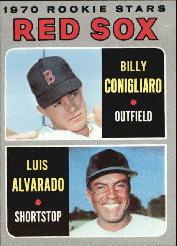 1970 Topps #317 Rookie Stars/Billy Conigliaro/Luis Alvarado RC