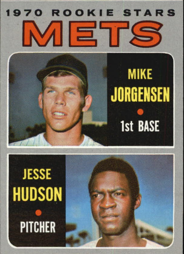 1970 Topps #348 Rookie Stars/Mike Jorgensen RC/Jesse Hudson RC