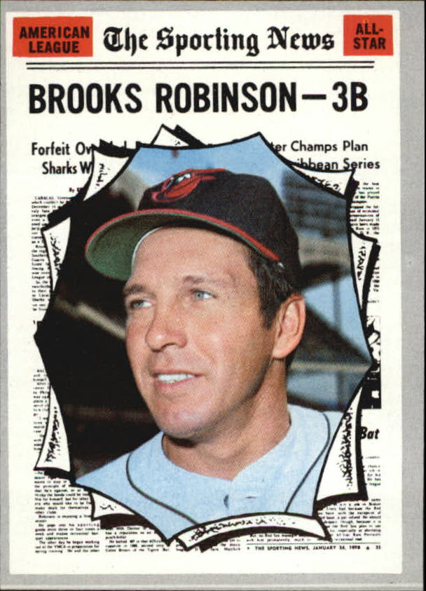 1970 Topps #455 Brooks Robinson AS
