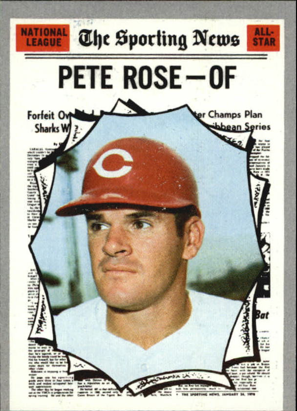 1970 Topps #458 Pete Rose AS