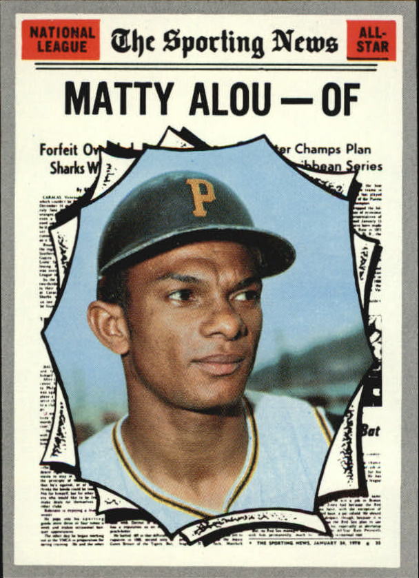 1970 Topps #460 Matty Alou AS