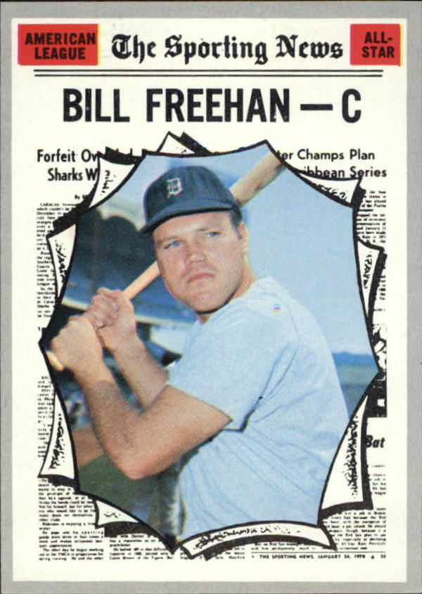 1970 Topps #465 Bill Freehan AS