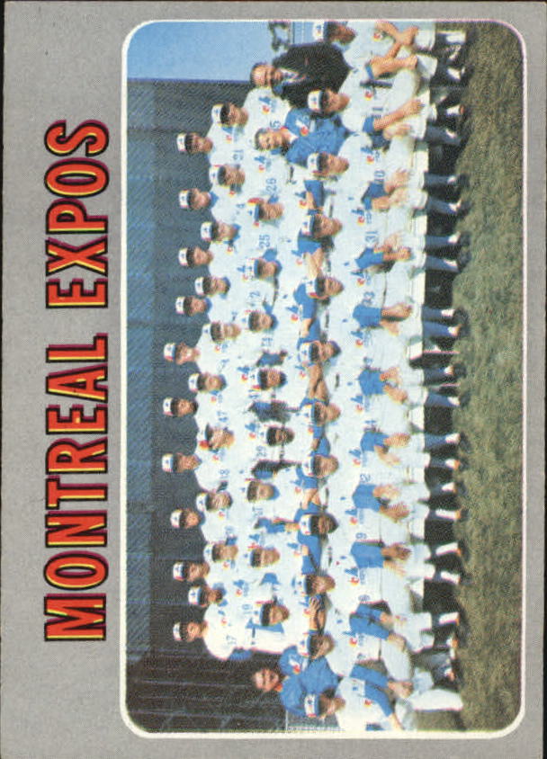 1970 Topps #509 Montreal Expos TC
