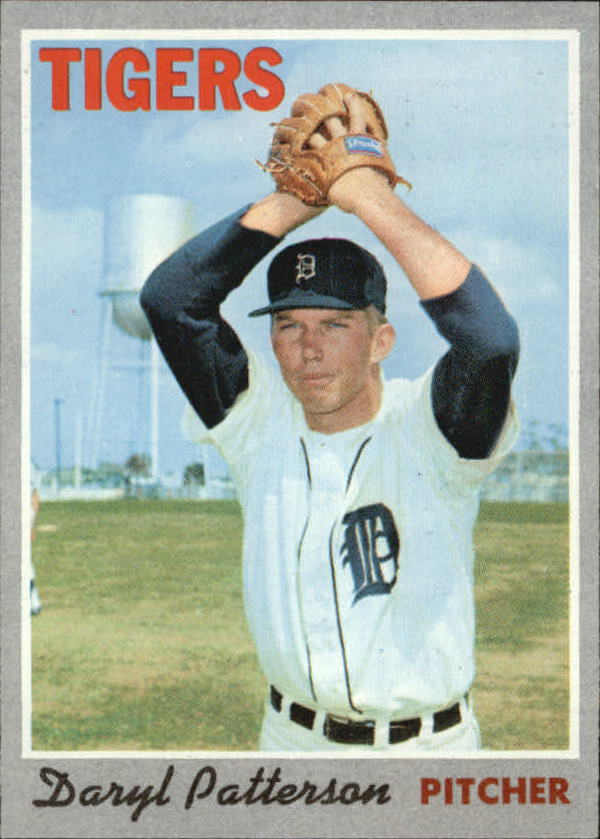 1970 Topps #592 Daryl Patterson