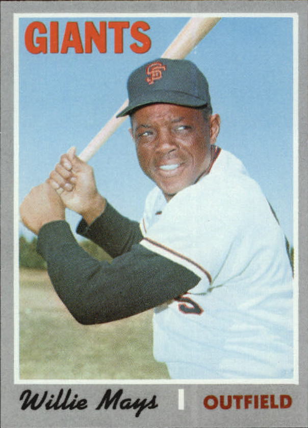 1970 Topps #600 Willie Mays