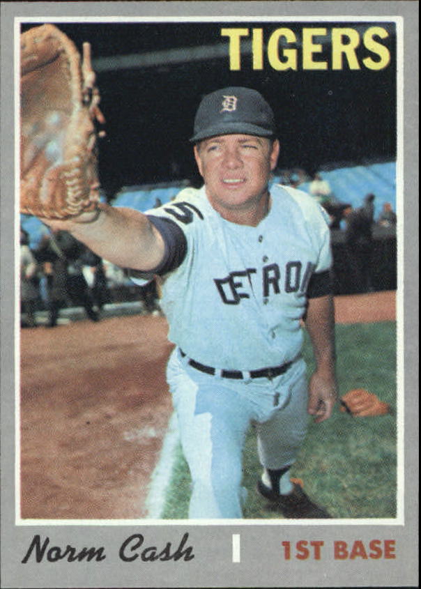1970 Topps #611 Norm Cash