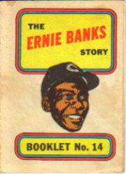 1970 Topps Booklets #14 Ernie Banks