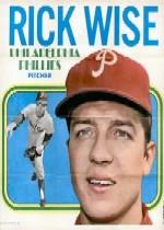 1970 Topps Posters Inserts #8 Rick Wise