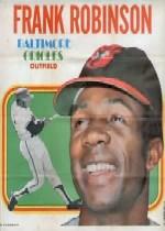 1970 Topps Posters Inserts #12 Frank Robinson