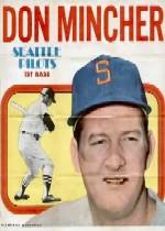 1970 Topps Posters Inserts #17 Don Mincher