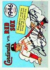 1970 Fleer Laughlin World Series Blue Backs #43 1946 Cardinals/Red Sox/(Enos Slaughter)