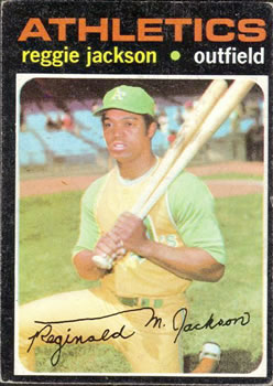 1971 Topps #20 Reggie Jackson