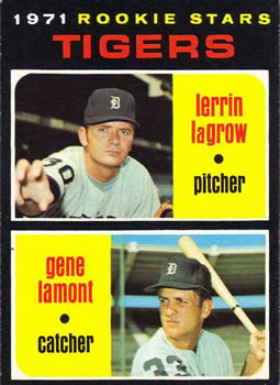 1971 Topps #39 Rookie Stars/Lerrin LaGrow RC/Gene Lamont RC