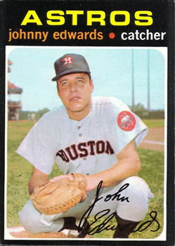 1971 Topps #44 Johnny Edwards