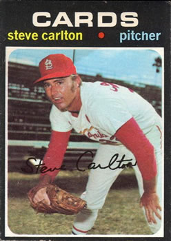 1971 Topps #55 Steve Carlton