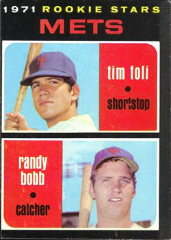 1971 Topps #83 Rookie Stars/Tim Foli RC/Randy Bobb