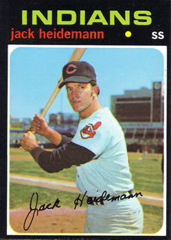 1971 Topps #87 Jack Heidemann RC