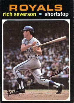 1971 Topps #103 Rich Severson RC