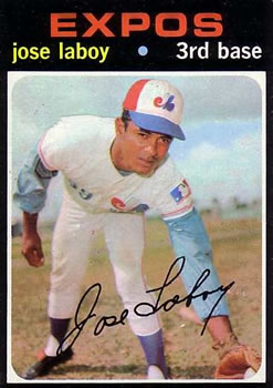 1971 Topps #132 Jose Laboy