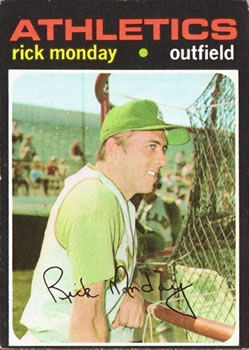 1971 Topps #135 Rick Monday