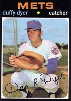 1971 Topps #136 Duffy Dyer