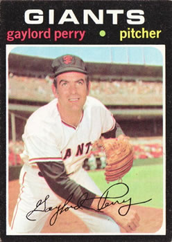 1971 Topps #140 Gaylord Perry