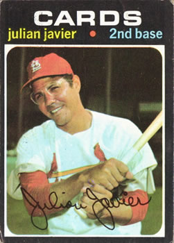 1971 Topps #185 Julian Javier